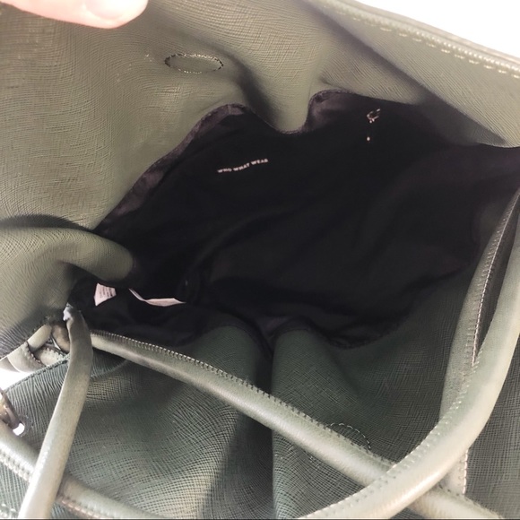 Who what wear large bucket bag green short strap - Picture 8 of 9